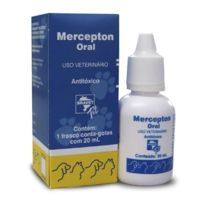 ANTITÓXICO BRAVET MERCEPTON ORAL 20 ML